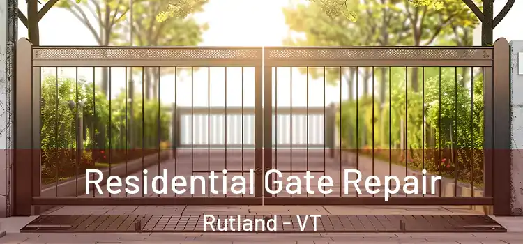 Residential Gate Repair Rutland - VT